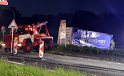 VU LKW umgestuerzt Feldkassel Industriestr Robert Boschstr P211